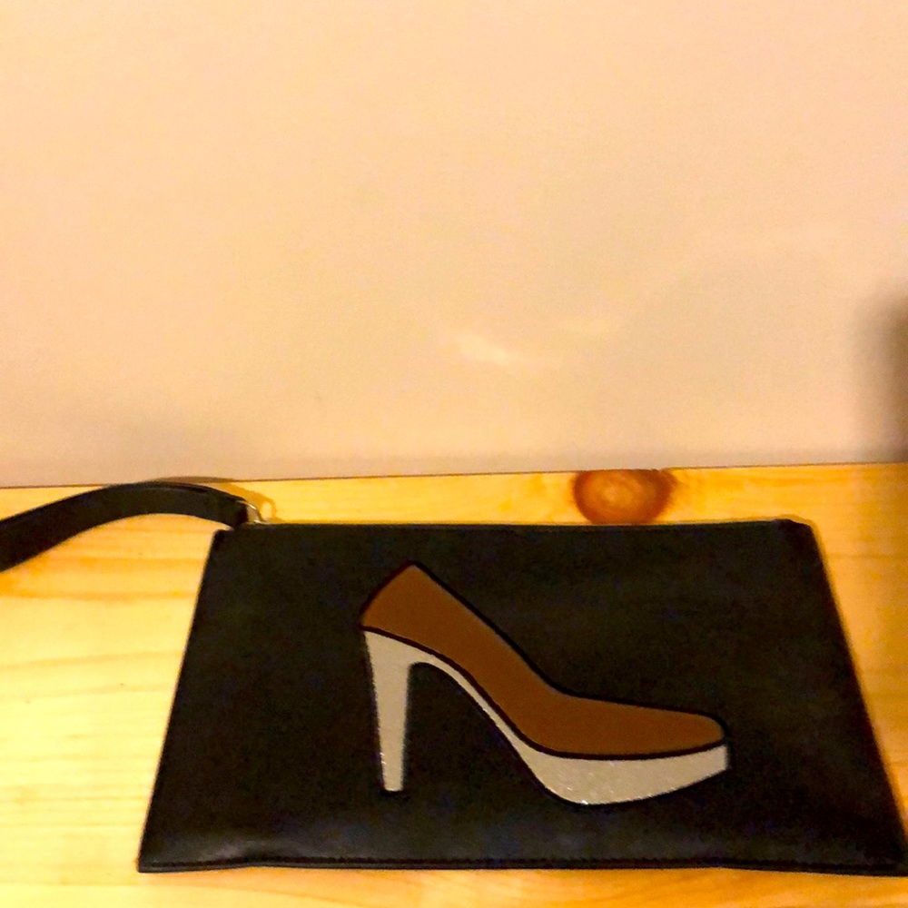 Large wristlet with sparkle! 2/$15